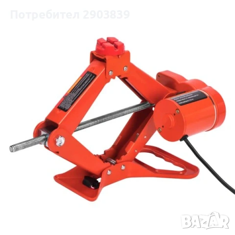 крик електрически 3 тона 130-420mm за кола джип бус с куфар 12v за запалка, снимка 2 - Аксесоари и консумативи - 54281007
