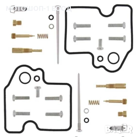 НОВ Ремонтен Кит за КАРБУРАТОР KVF650 Brute Force 05-13, KFV650 02-03