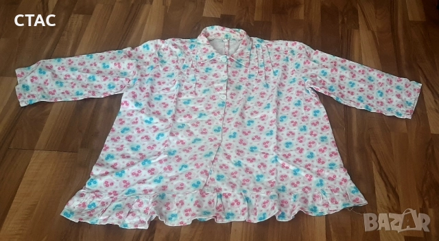 Нова сатенена блуза  и бархетено горнище-пижама/, снимка 3 - Потници - 51242618