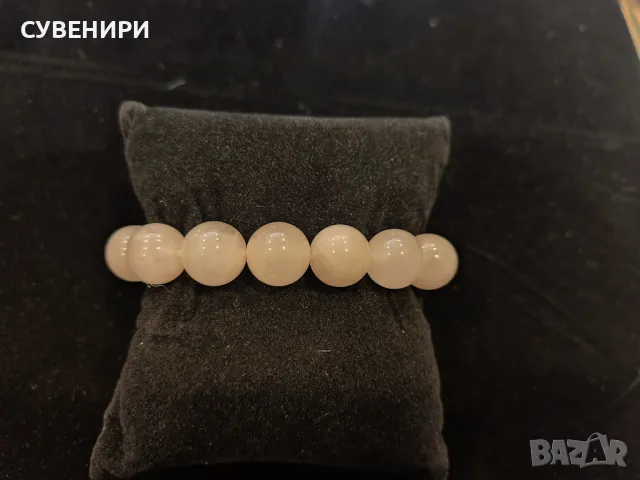 Гривна от розов кварц , снимка 1