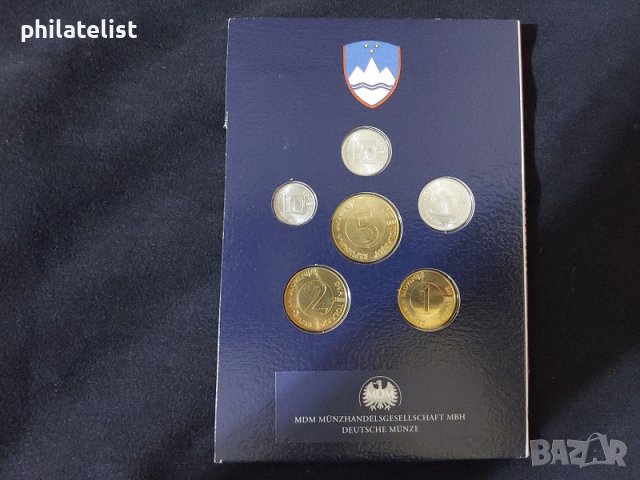 Комплектен сет - Словения в толари, снимка 3 - Нумизматика и бонистика - 37782087