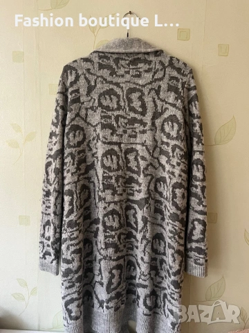 Плетена дължа жилетка с джобове M / L размер ❤️, снимка 4 - Жилетки - 53176141