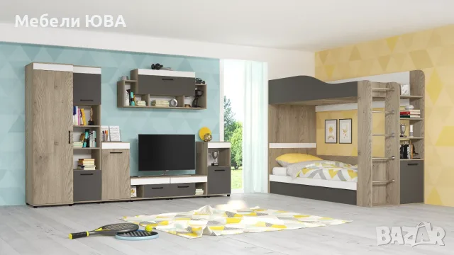 Двуетажно легло , снимка 4 - Мебели за детската стая - 56079051