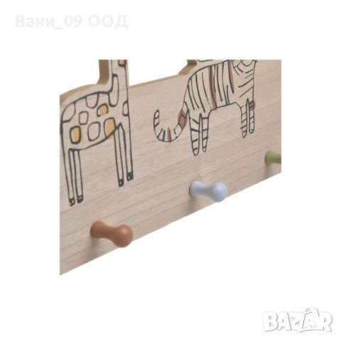 Детска дървена закачалка , снимка 2 - Закачалки - 42183030