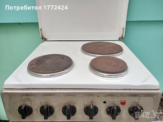 Електрическа готварска печка , снимка 4 - Печки, фурни - 56453669