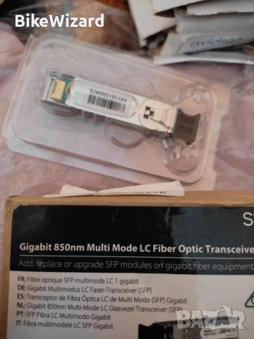 Gigabit 850nm Multi Mode LC Fiber Optic Transceiver(SFP)-550m НОВО НОВО, снимка 2 - Друга електроника - 40093590
