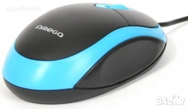 НОВА мишка Omega OM06VBL, снимка 1