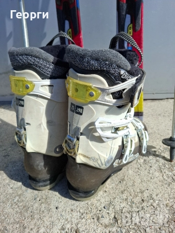 Ски Salomon-156см.+обувки Salomon-25.5щеки Мasters-120см., снимка 8 - Зимни спортове - 47313438