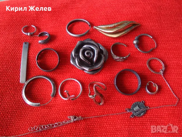 100 грама сребърни накити за поправка за реставрация за части или за материал 50637, снимка 9 - Колиета, медальони, синджири - 50239335