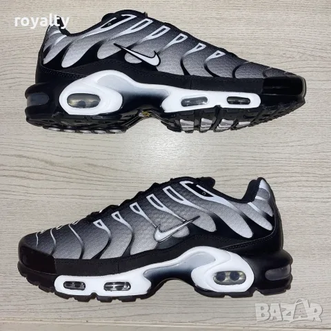 Nike Air Max Plus “Black Metallic Silver” Нови Мъжки Маратонки Найк с Кутия 