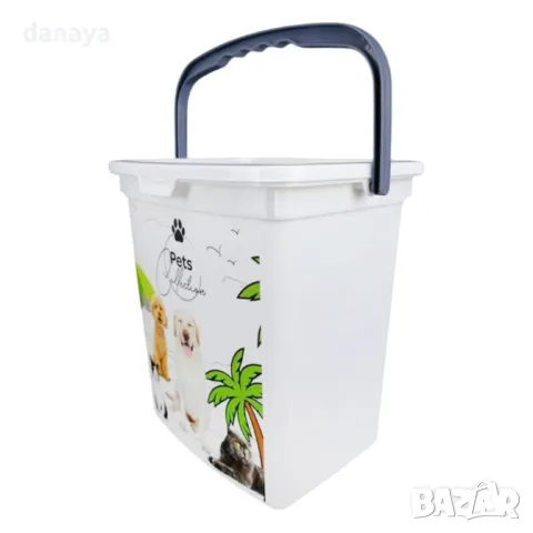 5612 Контейнер кутия за храна за домашни любимци, 6 литра, снимка 9 - За кучета - 48753412