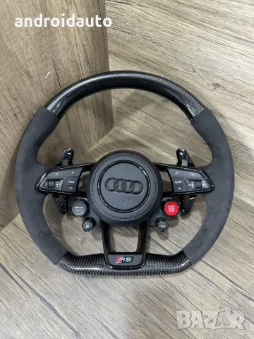 Audi Custom Спортен Волан – Персонализиран Дизайн!, снимка 2 - Аксесоари и консумативи - 49415846