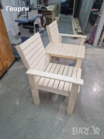 Пейка с масичка , снимка 4 - Градински мебели, декорация  - 50482560