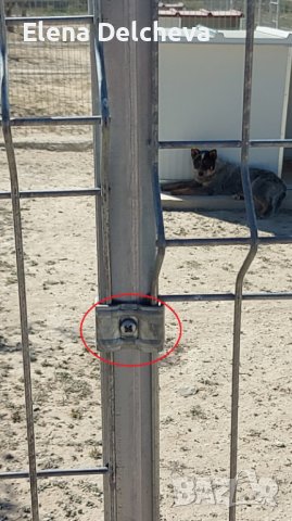 ФИКСАТОР ЗА ОГРАДНИ ПАНА, снимка 7 - Огради и мрежи - 44313056
