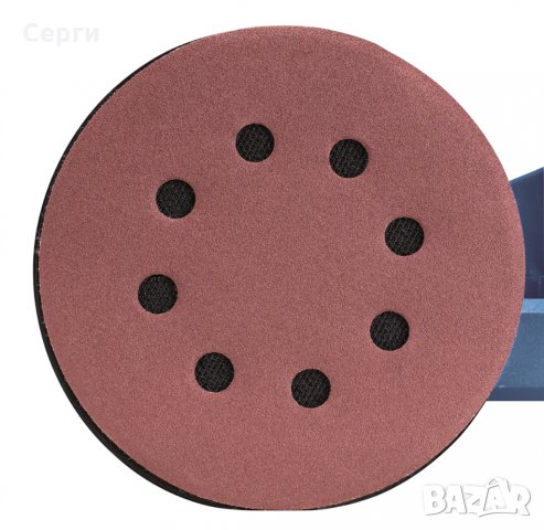 Акумулаторен шлайфмашина Scheppach COS125-20ProS, Син, снимка 3 - Други инструменти - 31321291