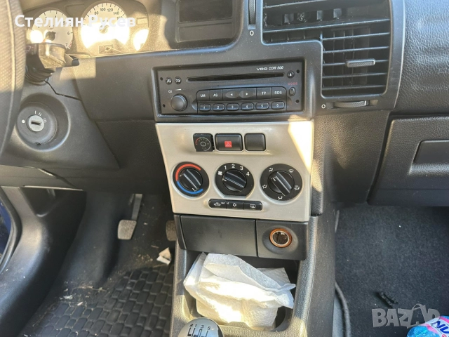 НА ЧАСТИ opel zafira a 1.6 101 к.с БЕНЗИН код на мотора X16XE20Z84045 само на части ДВИГАТЕЛЯ е зате, снимка 3 - Автомобили и джипове - 52027922