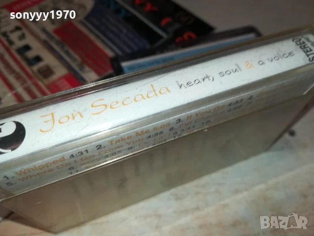 JON SECADA-UNISON TAPE 1107251947, снимка 7 - Аудио касети - 50990821