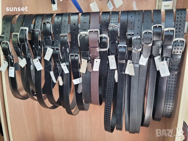 естествена кожа колани- унисекс модели ( от 115- 135 см )