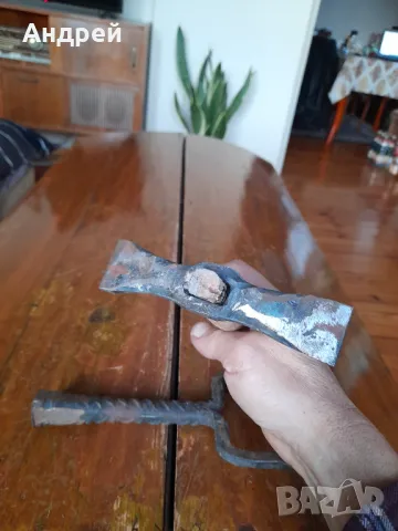 Стари чук и наковалня за клепане на коса #2, снимка 5 - Други ценни предмети - 48509772