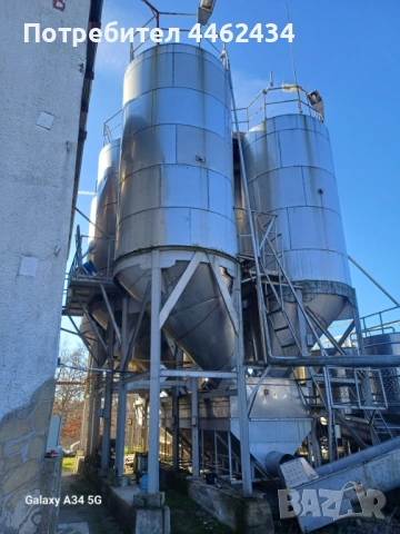 ПРОДАВАМ 6 БРОЯ СИЛОЗИ/СЪД ОТ НЕРЪЖДАВЕЙКА - 38 КУБИКА, снимка 2 - Други машини и части - 53305080