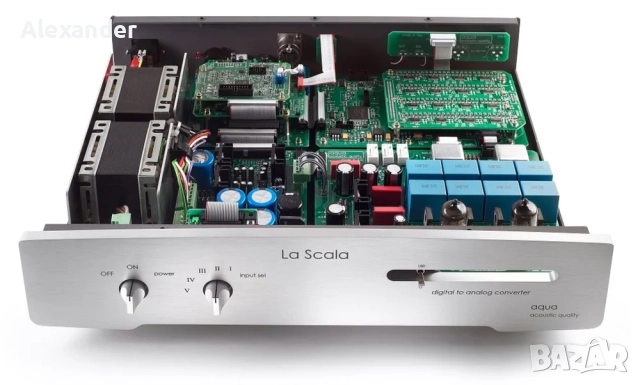 DAC Aqua La Scala R2R - ECC81 tubes