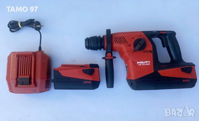 Hilti TE 30-A36 ATC - Акумулаторен перфоратор 2x36V 6.0Ah , снимка 2 - Други инструменти - 38097881