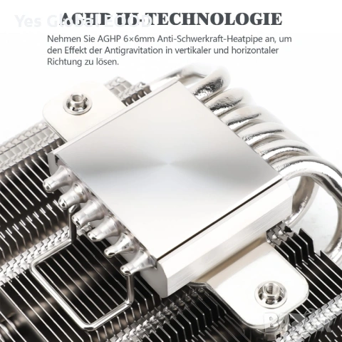 Thermalright AXP120-X67 Low Profile CPU охладител 120 мм, снимка 6 - Други - 53255044