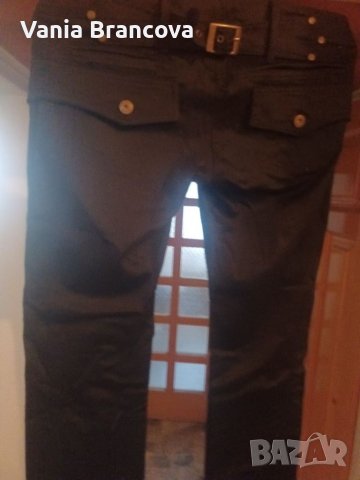 Черен панталон !, снимка 2 - Панталони - 38598811