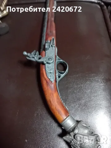 уникален модел кремъчен  пищов , снимка 1