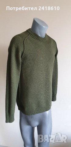 C.P. Company Wool Mens Size S/ M ОРИГИНАЛ! Мъжки Вълнен Пуловер!, снимка 13 - Пуловери - 31267266