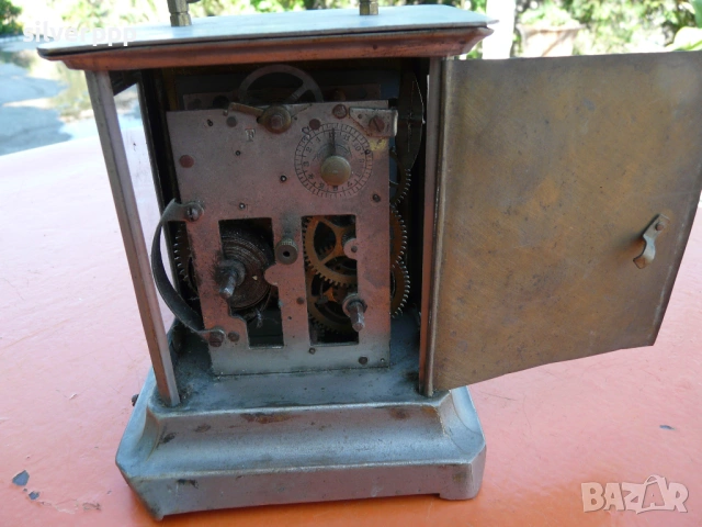  Стар настолен часовник , снимка 5 - Антикварни и старинни предмети - 54350101