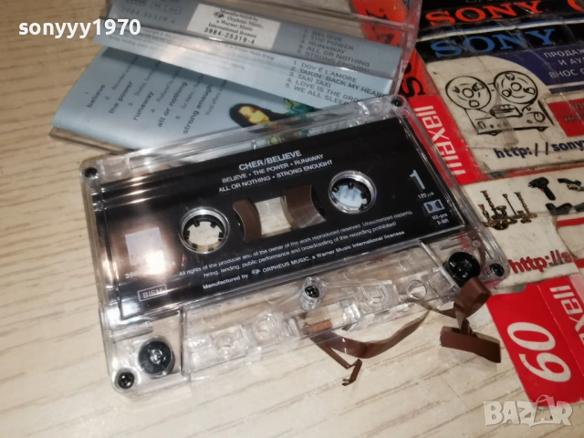 CHER-ORIGINAL TAPE 1904261024H2E6R, снимка 9 - Аудио касети - 54242518