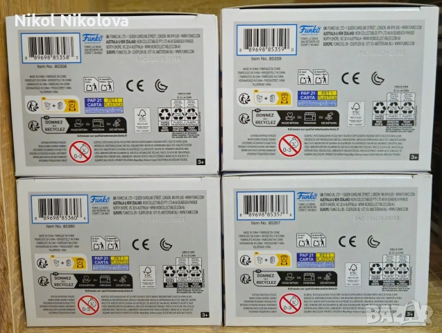 Funko Pop фигурки Fantastic Four: First Steps, снимка 6 - Колекции - 53934875