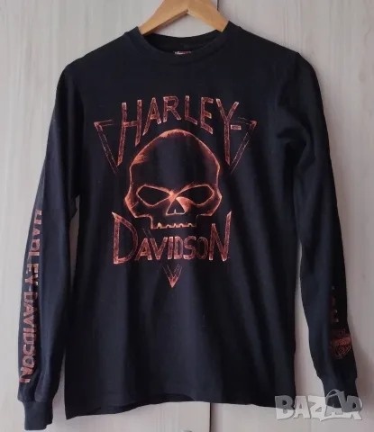 Harley Davidson - мъжка блуза, снимка 2 - Блузи - 56349301