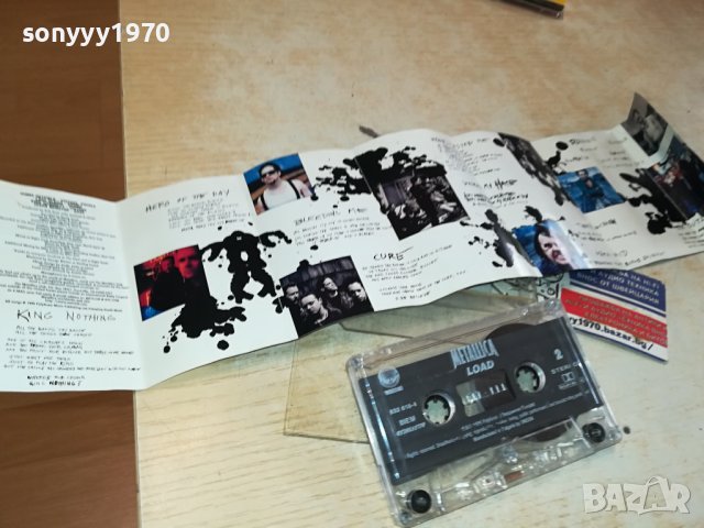 METALLICA-ОРИГИНАЛНА КАСЕТА 3010231532, снимка 4 - Аудио касети - 42780098