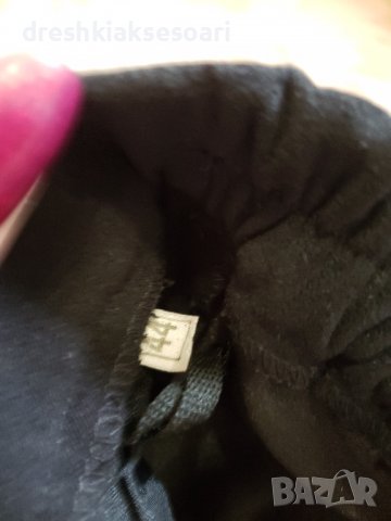 Висока талия черен панталон с ръб, снимка 3 - Панталони - 38751812