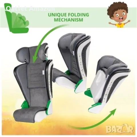 Детска седалка Noemi 
, снимка 4 - Столчета за кола и колело - 47377229