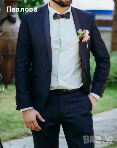 Абитуриентски / сватбен костюм Paco Romano от 3 части Slim Fit