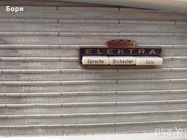 Nordmende Elektra HIFI Е 13  1960г, снимка 4 - Радиокасетофони, транзистори - 29513139