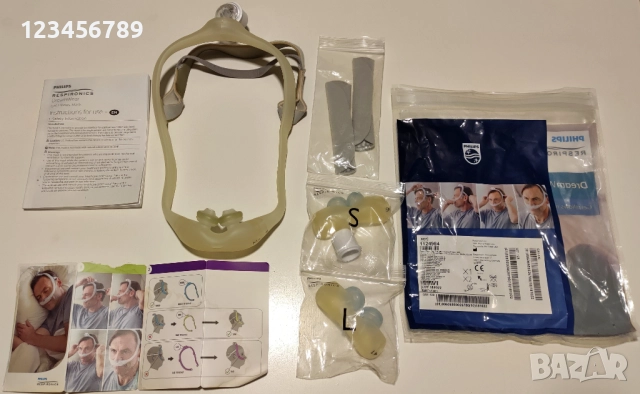 Philips Respironics DreamWear Gel Pillows - Назална маска с гелови възглавнички