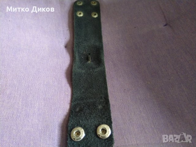 Гривна верижка за ръка женска естествена кожа 2225х38мм -40камъчета и и нскрустация, снимка 9 - Гривни - 40384624