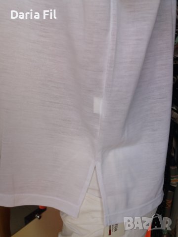 РАЗПРОДАЖБА Бяла блуза с копченца деколтето и бродерия  - 2ХЛ/3ХЛ размер , снимка 4 - Тениски - 37169018