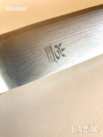 Нож от многослойна дамаска стомана Gehring Solingen Germany, снимка 2 - Ножове - 49759021