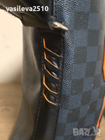 Louis Vuitton Limited оригинална унисекс чанта от естествена кожа , снимка 7 - Чанти - 53892802