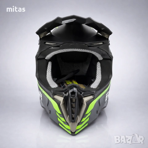 Кросова каска EXDRIVE, Full Face, DOT Сертификат, Размер: XL, снимка 6 - Аксесоари за велосипеди - 52145107