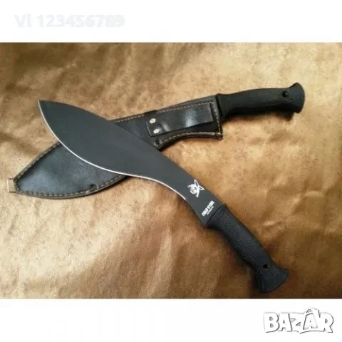 Мачете-кукри Cold Steel черно 300х440 мм, снимка 1