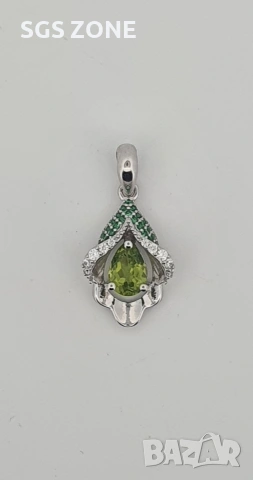 Висулка с естествен период , снимка 2 - Колиета, медальони, синджири - 53015677