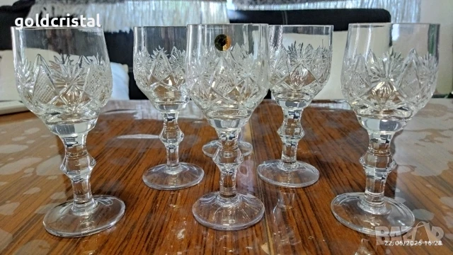 кристални чаши 