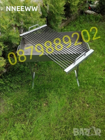 Ръчно изработено Барбекю на дървени въглища , снимка 2 - Барбекюта - 38618901