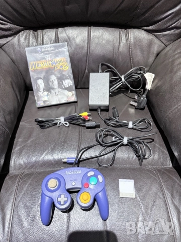 Gamecube с един контролер и игра , снимка 4 - Nintendo конзоли - 52939236